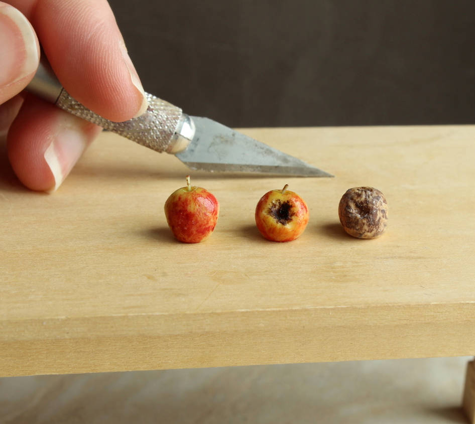 Decay in Miniature: Apple Rot