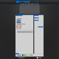 GameCast Website Design #1