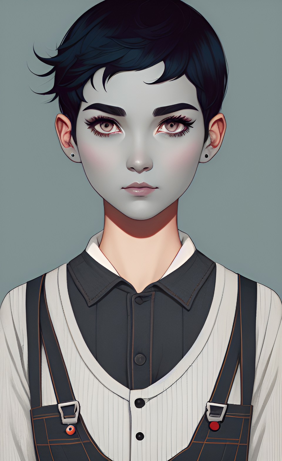 Gray Face by Anunimouse96 on DeviantArt