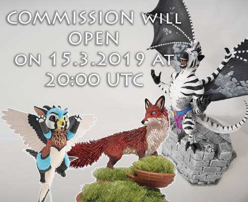 COMMISSIONS OPEN 15.3.2019