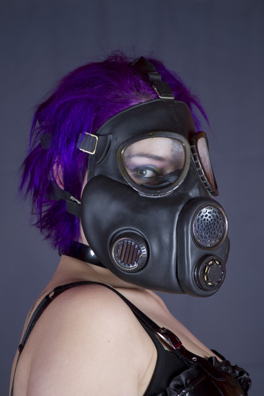 Gas Mask Chick