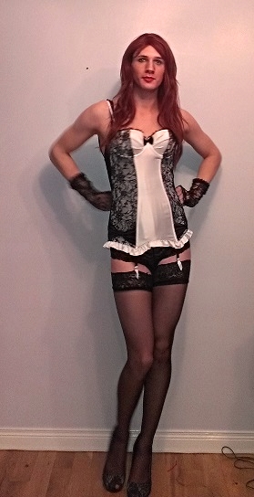 Ann Summers Suspender Cami Crossdresser