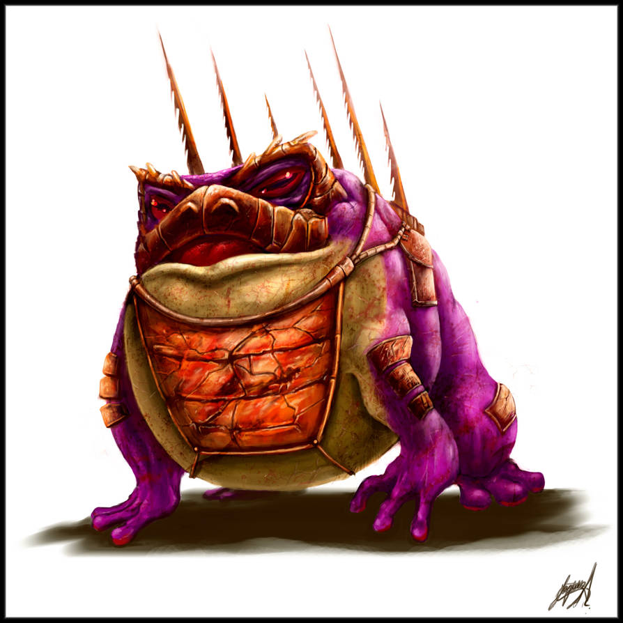 Cod Toad armored war toad by beowolfkiller2 on DeviantArt