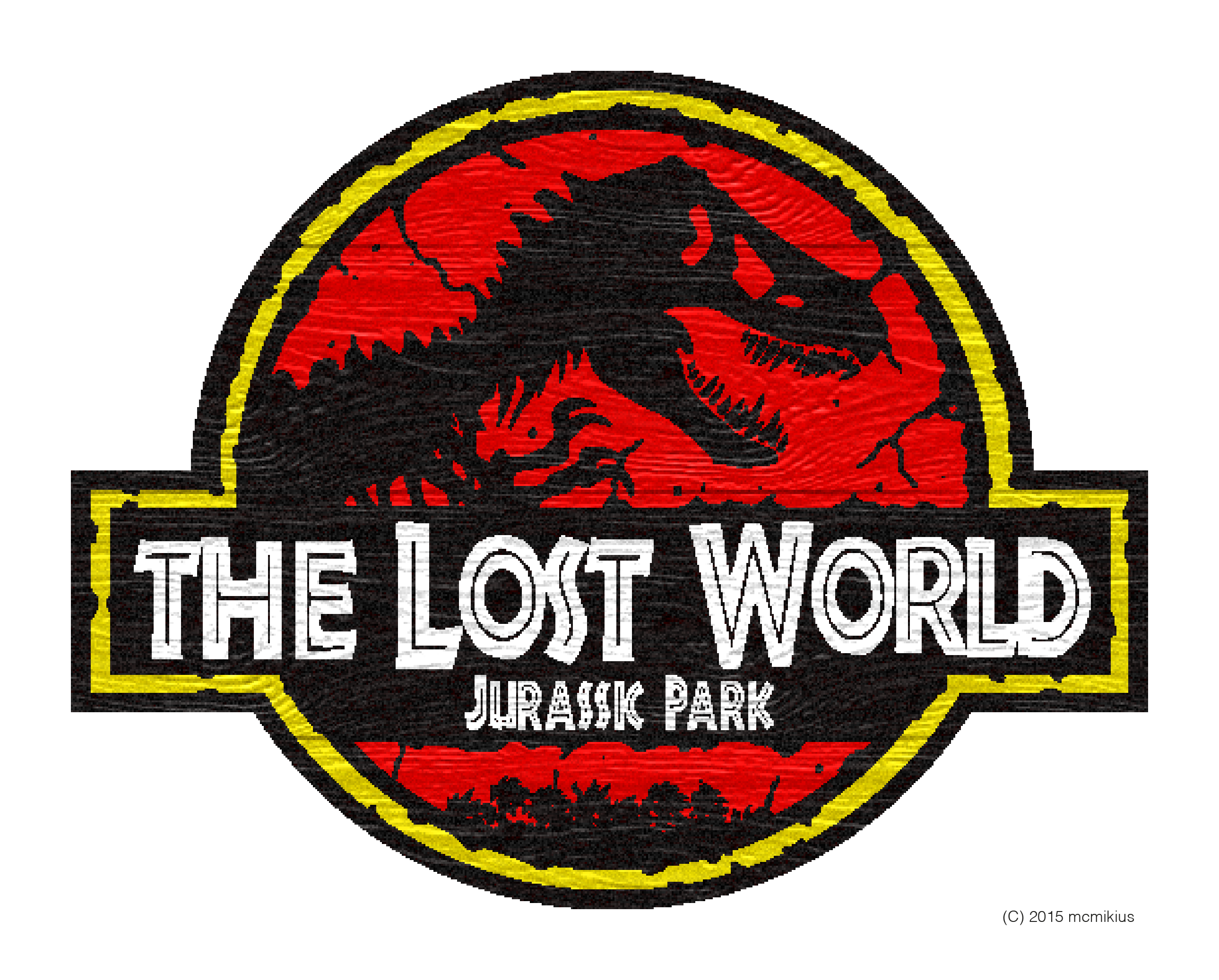 The Lost World Jurassic Park Logo ver 2 by mcmikius on The Lost World Jurassic Park Logo ver 2 by mcmikius on