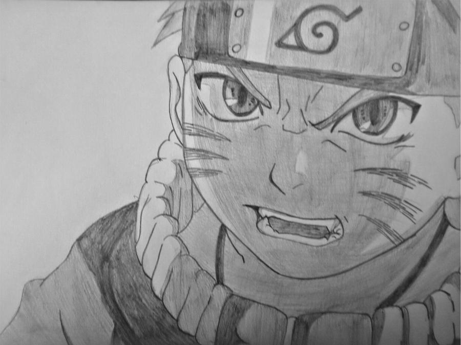 Naruto face sketch by KitsuneTerry on DeviantArt
