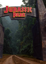 Jurassic Park Gate