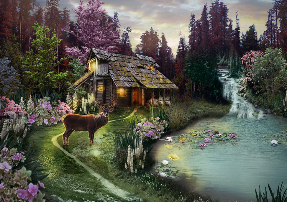 Wooden House by gardjeto7 Wooden House by gardjeto7