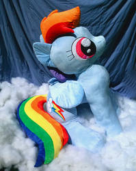 FOR SALE - Lifesize Rainbow Dash (Over 4 ft Tall!)