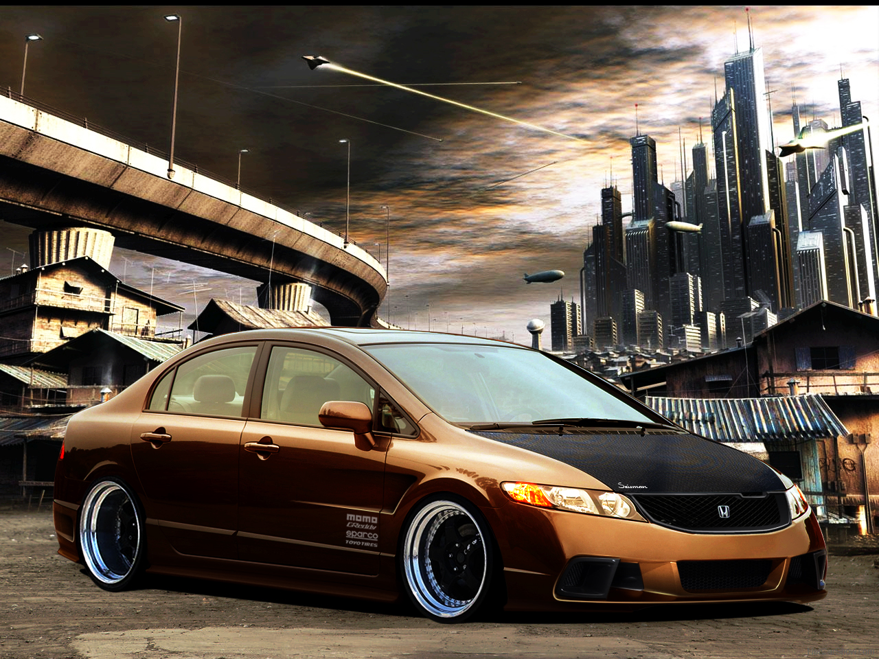 honda civic sci-fi