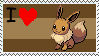 Eevee Stamp by EeveeQueenJigglypuff