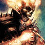 Ghost Rider Colored Print