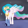 Celestia in socks