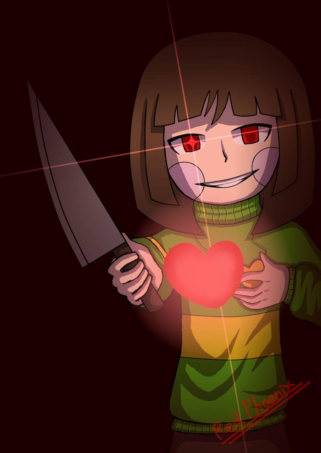 Life By The Knife Undertale Chara By 1redphoenix1 On Deviantart Life By The Knife Undertale Chara By 1redphoenix1 On Deviantart