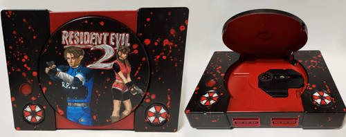 Resident Evil 2 Custom Painted Playstation