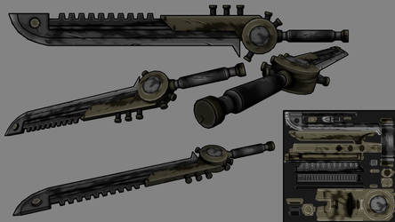 [3D]Steampunk Sword