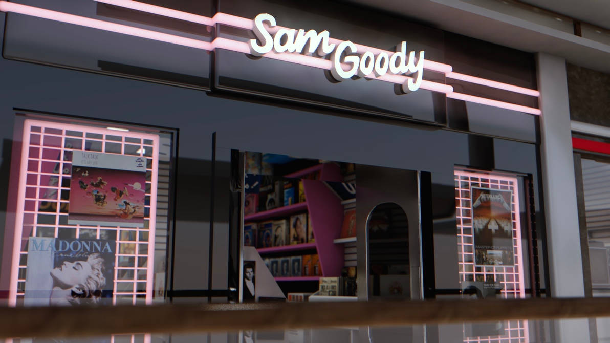 Sam Goodie Sam Goody Storefront in 1982, Sunnyside Mall by Nickswereld on DeviantArt