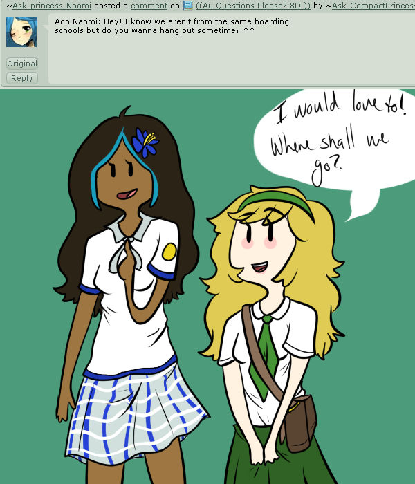 Ask 600 Deviantart Au Question: Hang out by Ask-CompactPrincess on DeviantArt