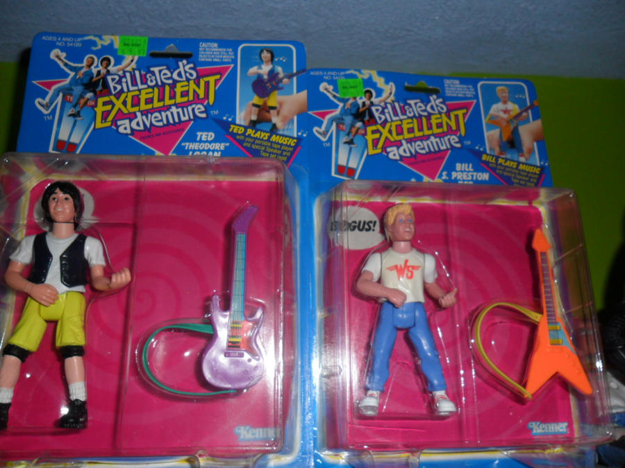 Bill and Ted action figs