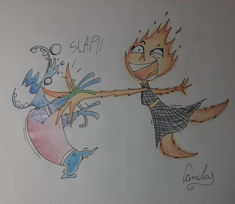 Pixar's elemental rayman style by kmila101 on DeviantArt