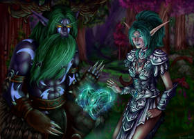 Malfurion and Tyrande