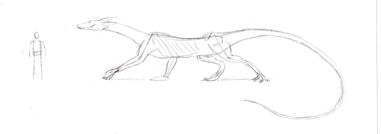 Creature Sketch ~1 by Whaleboy6 on DeviantArt