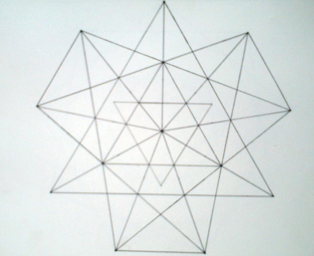 Enneagram Trinity Line drawing by Relvm on DeviantArt