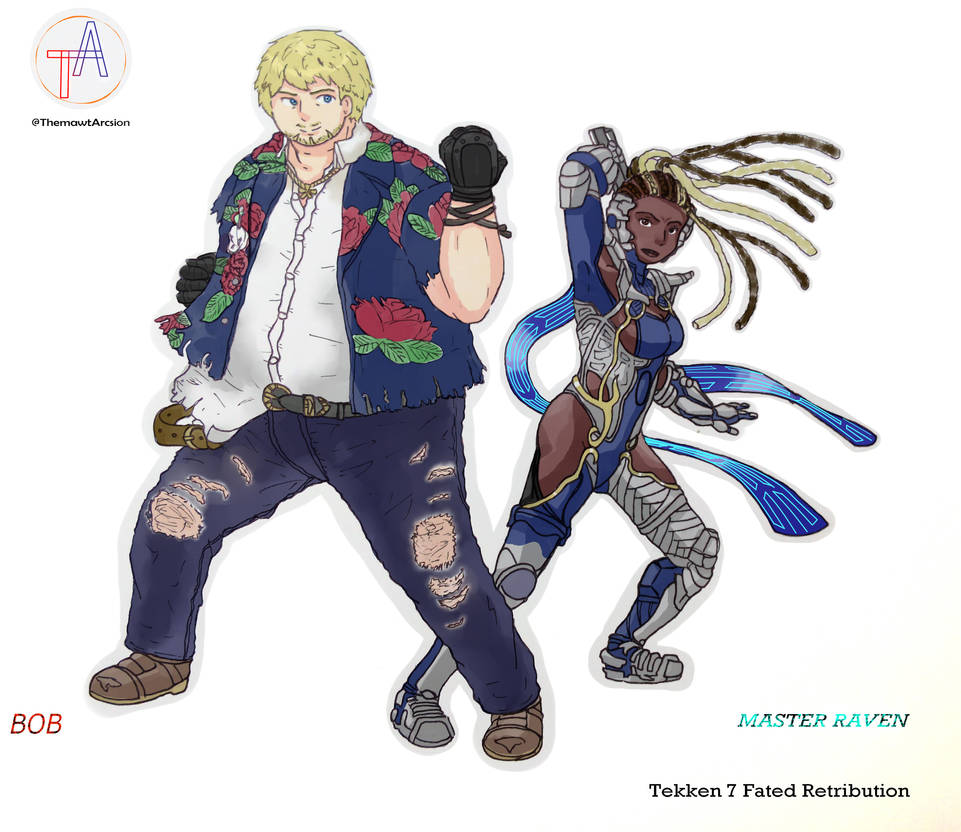 Fated Raven Tekken 7 Fated Retribution Bob and Master Raven by ThemawtArcsion on ...