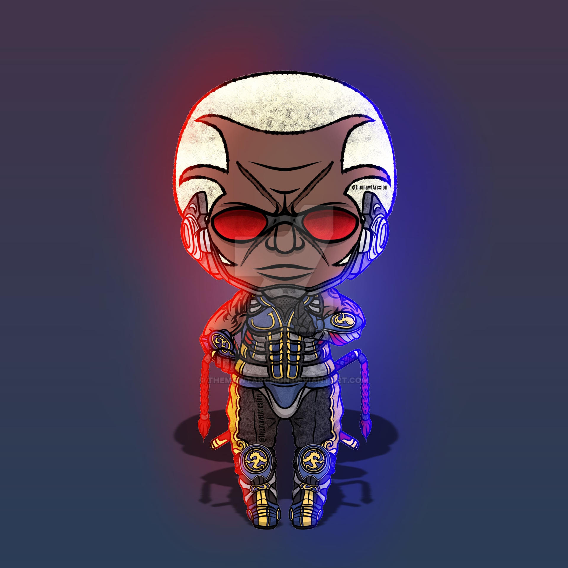 Chibi Raver Tekken 8 - Raven Chibi by ThemawtArcsion on DeviantArt