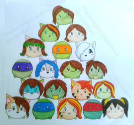 Tsum Tsum TMNT