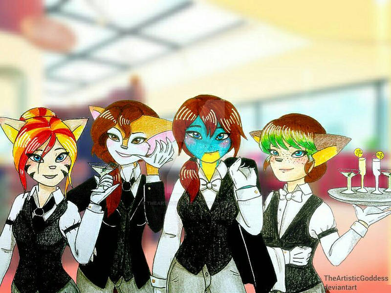 Butlermation The Butlers by TheArtisticGoddess on DeviantArt