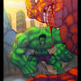 Hulk vs The Thing Fan Art