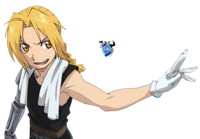 Another Edward Elric Render