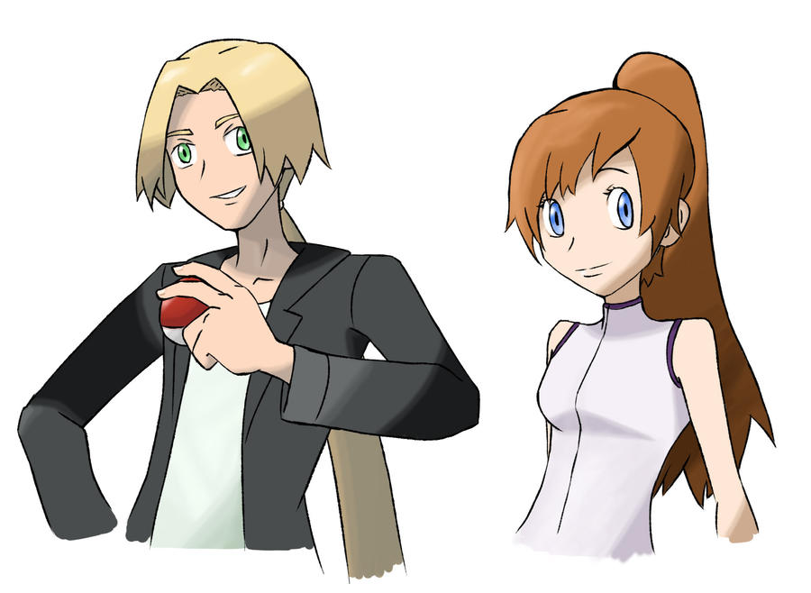 Haruko and Kate - Sugimori Style