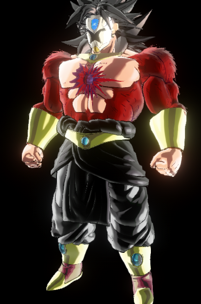 Masked Broly SSJ4 (Xenoverse 2 Mods) by OmniSuperSaiyan3 on DeviantArt