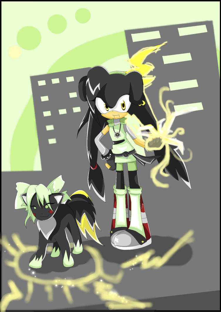 ::The city girl and thunder:: by HeykeetheBat on DeviantArt