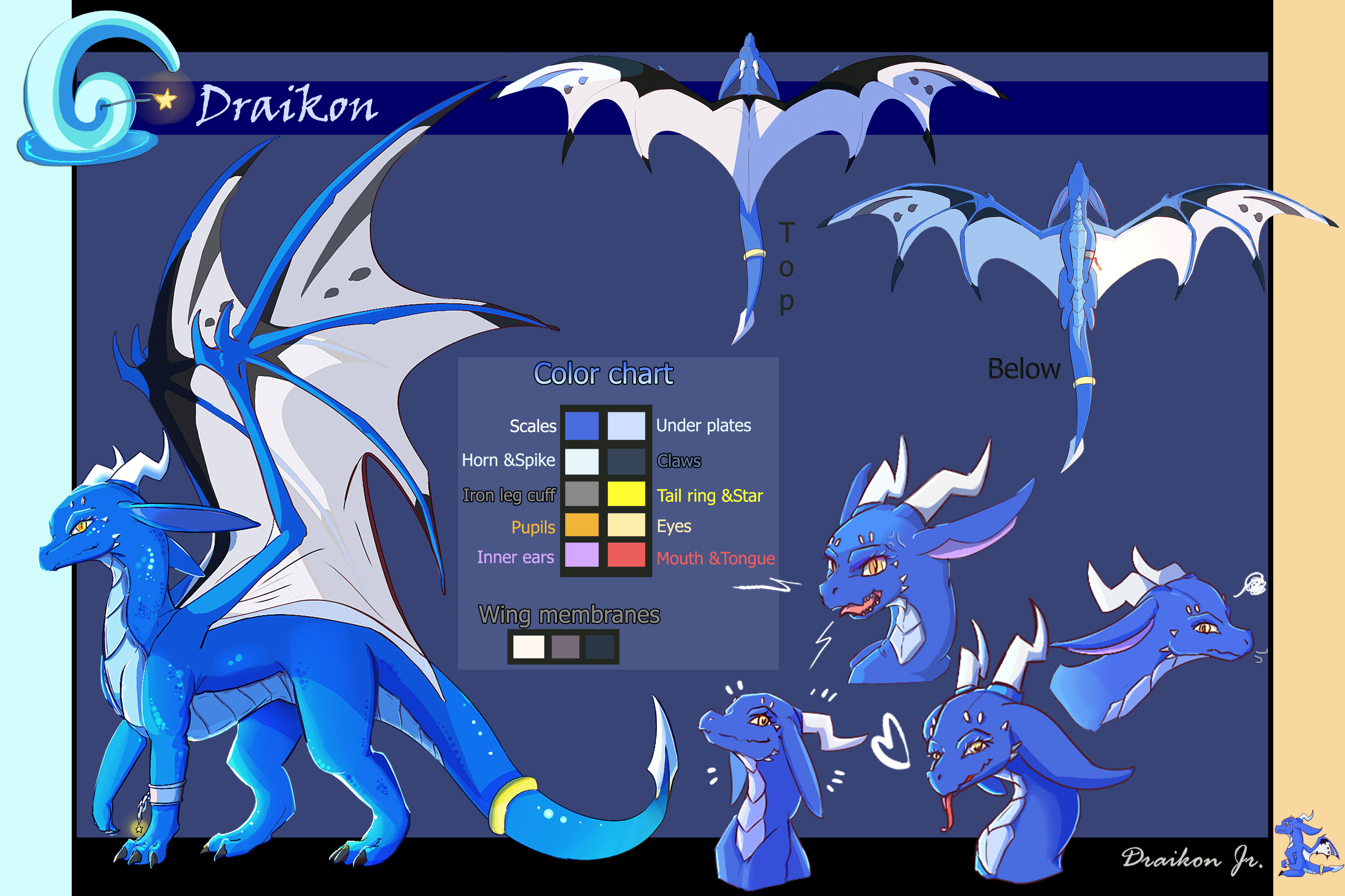 Dragon OC Reference Sheets on DragonSanctuary DeviantArt