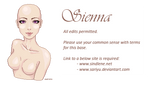 Base: Sienna by chloemalloyart