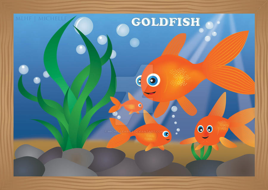 Deviantart 2007 Goldfish Goldfish Illustration by michelleariez on DeviantArt