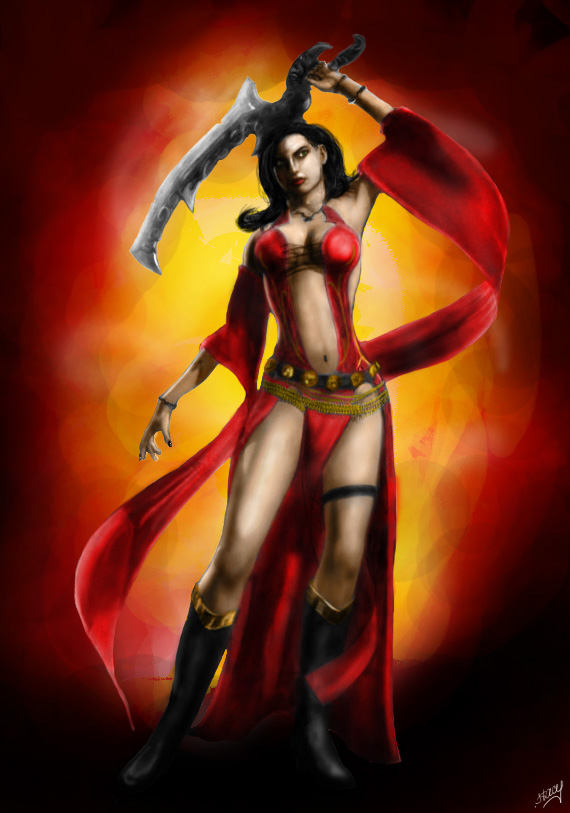 Kaileena from Prince of Persia: Warrior Within.