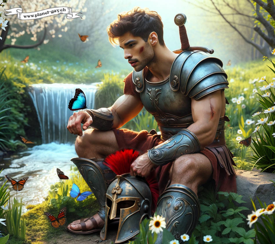 The Warrior And The Butterfly By Planet gay comic On DeviantArt the-warrior-and-the-butterfly-by-planet-gay-comic-on-deviantart