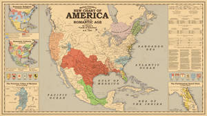 New Chart of America during the Romantic Age