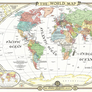 Handmade World Map of the Kaiserreich Universe