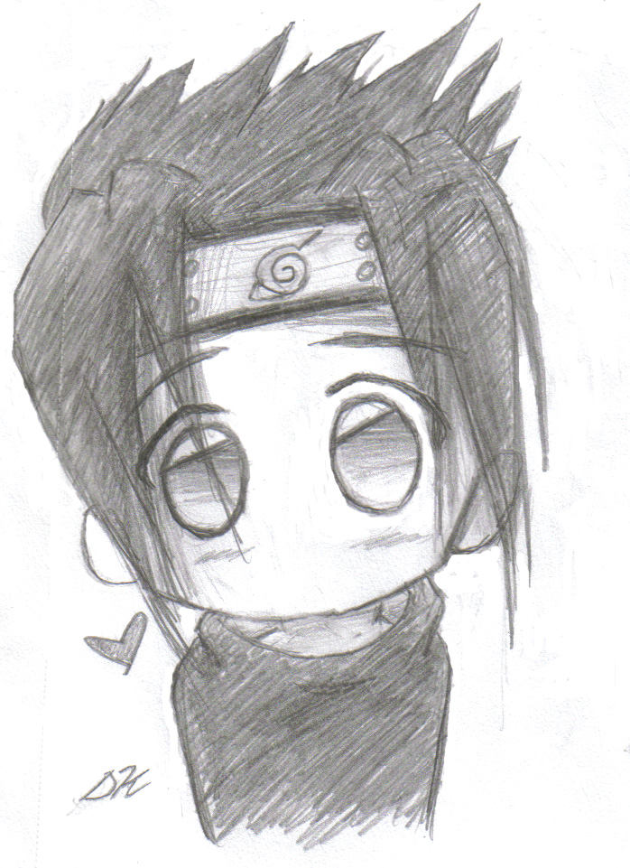 Kawaiii  Sasuke chibi, Anime chibi, Naruto shippuden anime