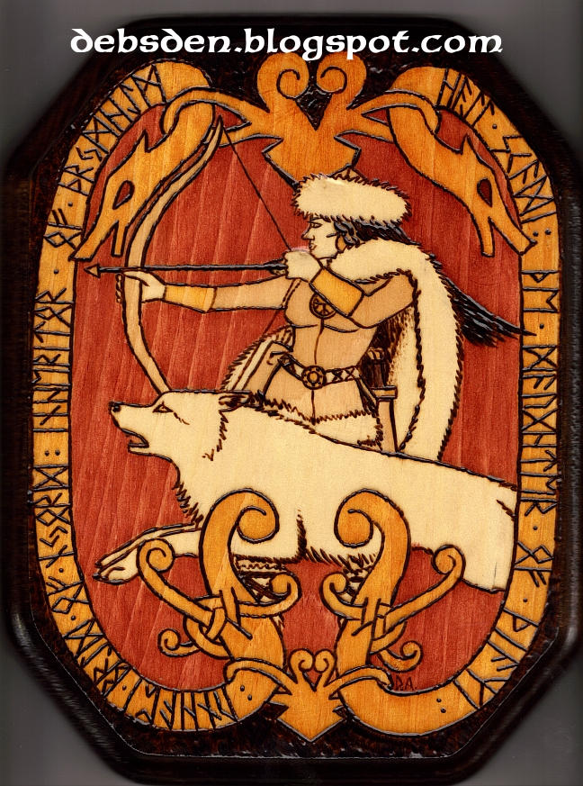 Skadi Python Graph Skadi Pyrography by DebsDen on DeviantArt