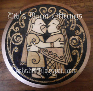 Lovers plaque