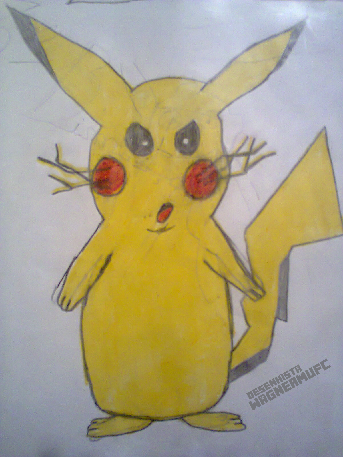 Pikachu desenho a Lapis by wagnermufc on DeviantArt