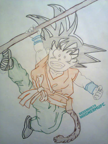 Goku Super Sayajin 3 (Dragon Ball Z) desenho by wagnermufc on DeviantArt