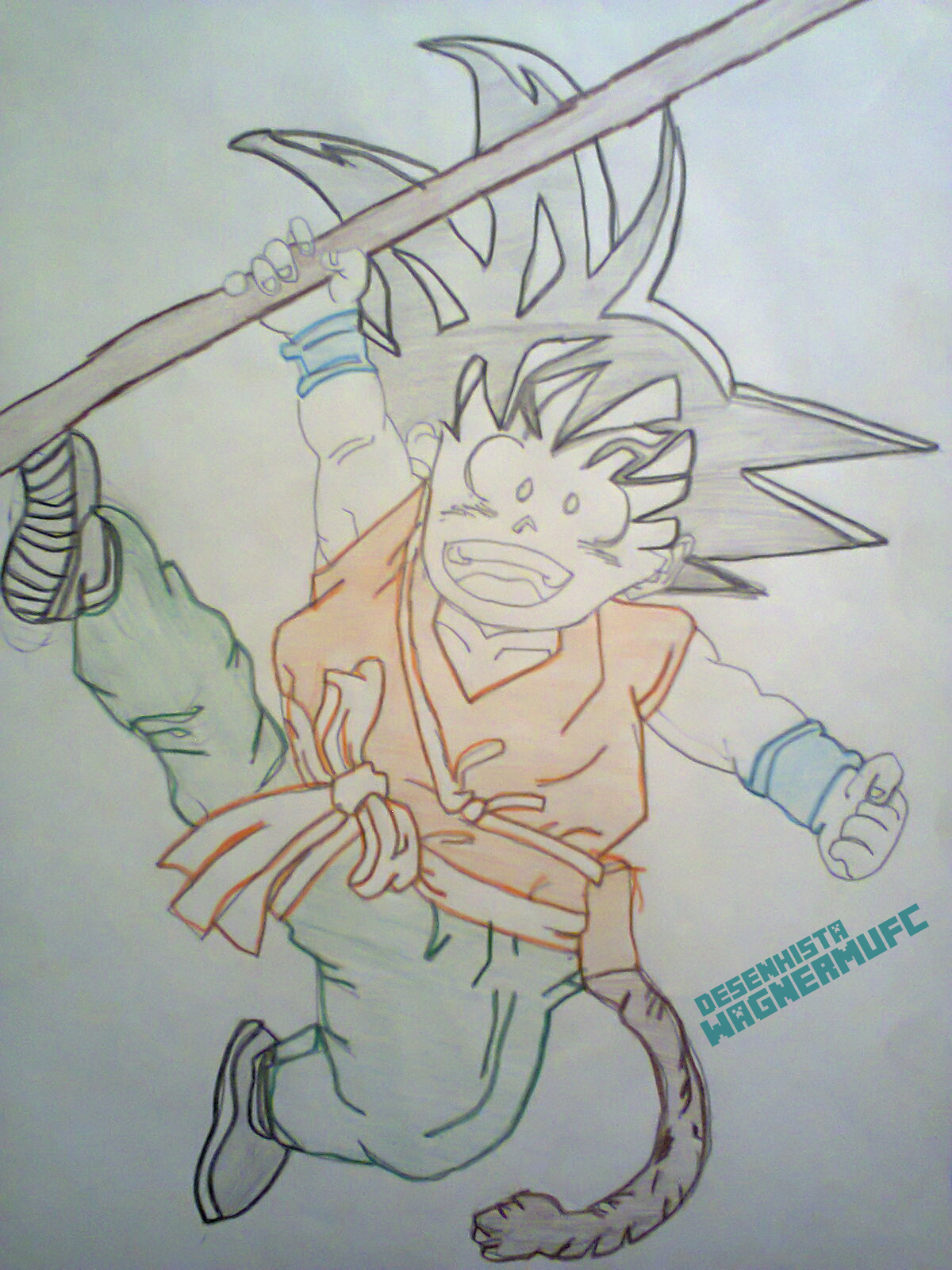 Goku Desenho by wagnermufc on DeviantArt