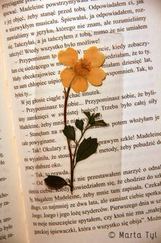 flower bookmark