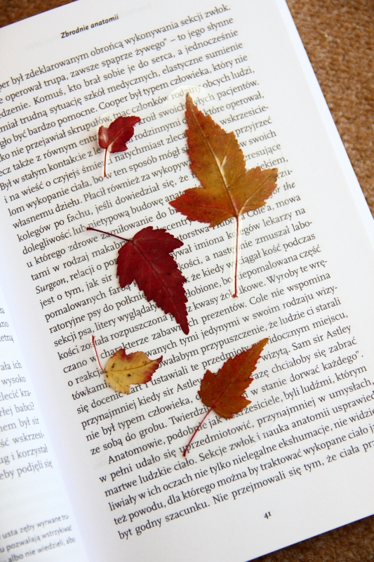 leaf bookmark